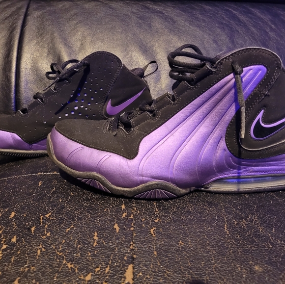 Nike air black and purple size 9 men - Picture 3 of 4